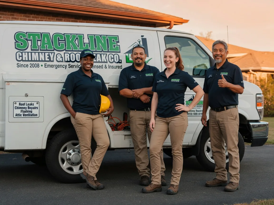 Chimney flashing repair company in Owensville, OH